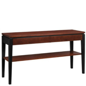 Urban Expressions: Sofa Table With Shelf