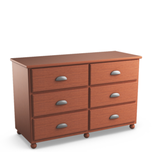 Aspen: Six Drawer Dresser