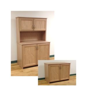 Custom Buffet With Option Hutch Top