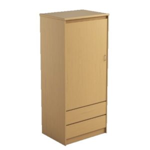 Huntington: Single Wardrobe With Two Drawers