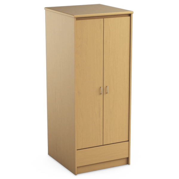 Huntington P2735 Double Wardrobe One Drawer