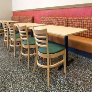 Johnson Dining Hall -Bench Seating – York College