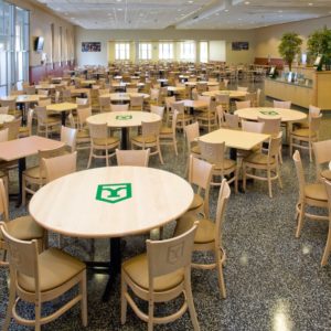 Johnson Dining Hall -Tables & Chairs – York College