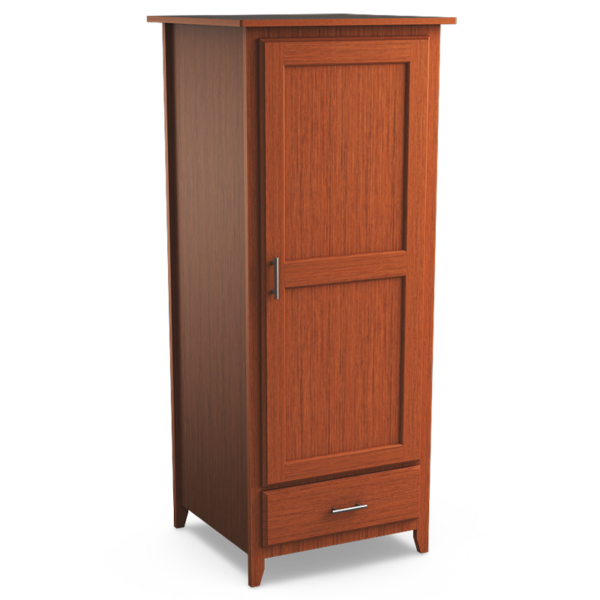 Kingston P2943 Single Wardrobe One Drawer