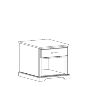 Kirkwood: Single Drawer Nightstand