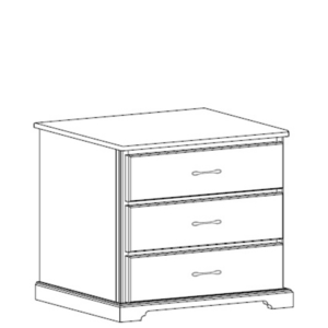 Kirkwood: Three Drawer Chest