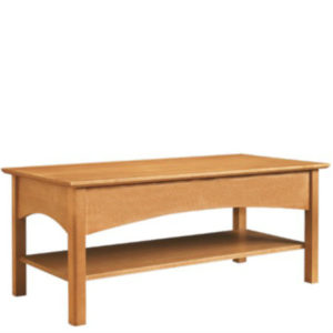 Mill Creek: Rectangular Coffee Table With Shelf