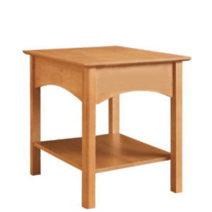 Mill Creek: Rectangular End Table With Shelf