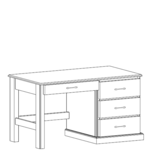 Manhattan: Pedestal Desk