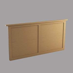 Somerset: Full/ Double Wall Mount Headboard