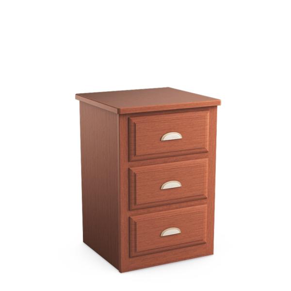 Oasis P4523 Three Drawer Nightstand