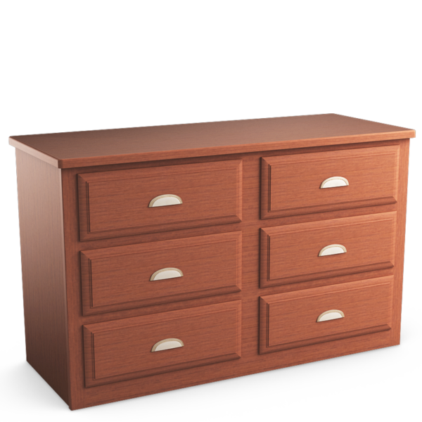 Oasis P4552 Six Drawer Dresser