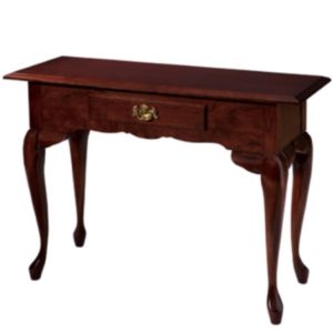 Queen Anne : Hall Console Table With Drawer