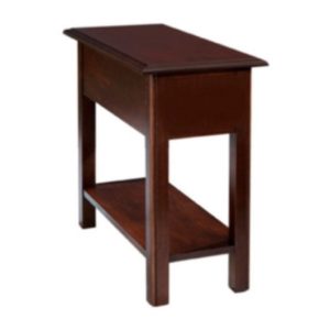 Queen Anne : Chairside Table With Shelf