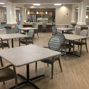 United Church Homes – Abernethy Laurels Dining Area- Newton, SC