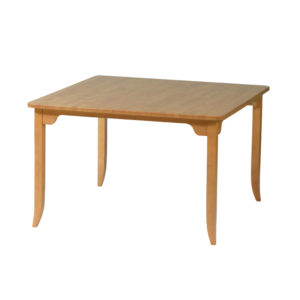 Raised Apron Table With Four Legs