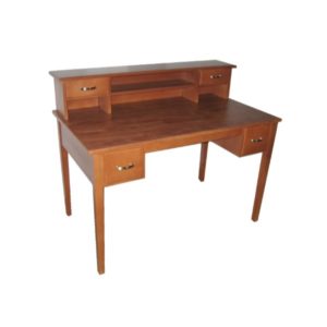 Custom Desk With Hutch