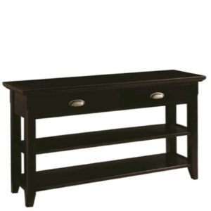 Livingston: Sofa Table With Drawer & Shelf