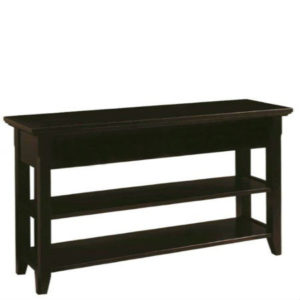 Livingston: Sofa Table With Shelf