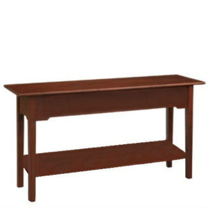 Shaker : Sofa Table With Shelf